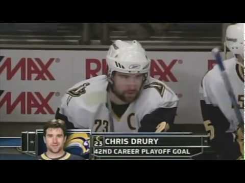Chris Drury Goal - Game 6, 2007 ECSF Sabres vs. Rangers
