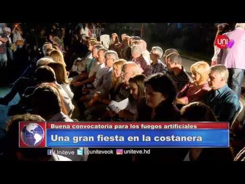 Buena convocatoria para los fuegos artificiales