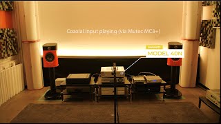 Video thumbnail for Sample Test - Marantz Model 40n - Digital -  Analog - Heos Streaming by Alpha Audio