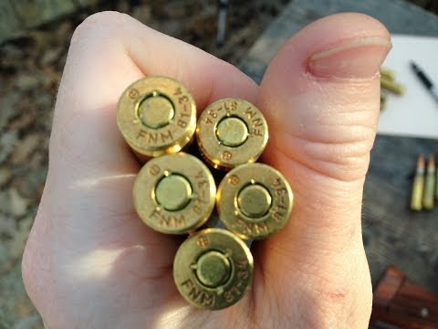 Military Surplus 7.62x51mm M80 Ball, Velocity Test, 22" Barrel