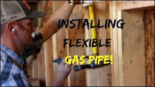 DIY Home Build: Installing Flexible Gas Line (Home Depot)