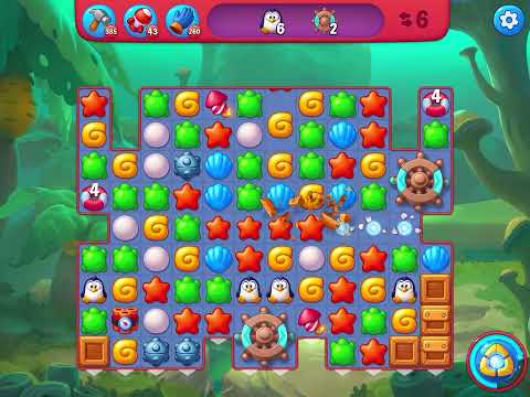 Fishdom Hard level 6370 no boosters フィッシュダム ハード [Friend's]