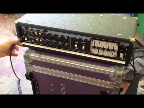 The Acoustic 320 Bass Amp Demo by Honest Gear Reviews