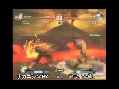SSF4 (34) - Nakanishi (Ryu) vs. Arai [Cat-K] (Claw)