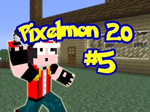 Minecraft: Pixelmon 2.0 - Episode 5 - Elm's Lab!! (Pokemon Mod)