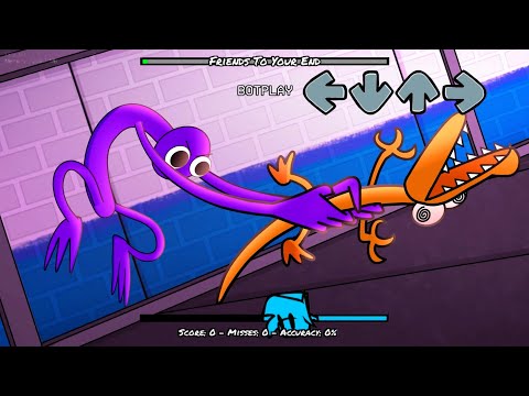 PURPLE's SAD ORIGIN STORY in Friday Night Funkin' be like