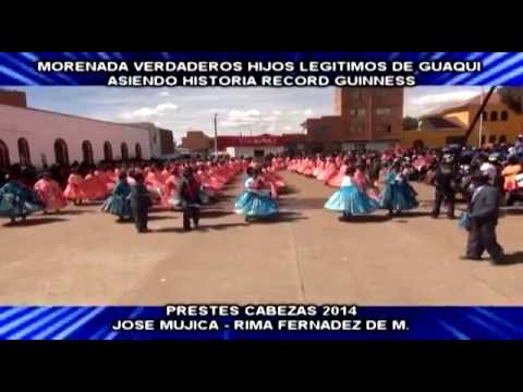 Records Guinness Morenada Hijos Legitimos De Guaqui 2