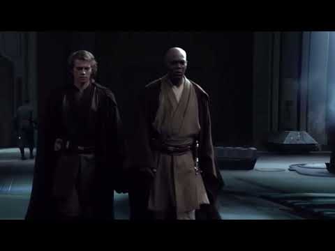 Anakin Tells Mace Windu About Palpatine (Revenge of the Sith)