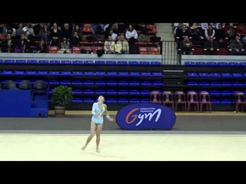 Léa Garcia ballon - Nat A 18+ France Besançon 2016