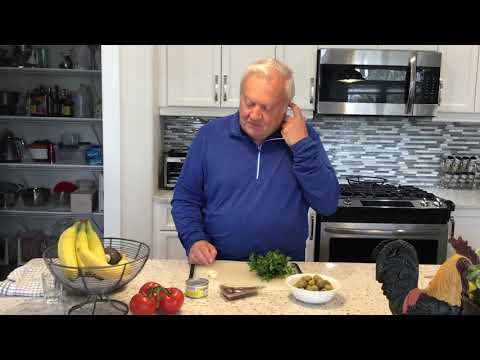 Joe’s Maltese Kitchen - Maltese Style Anchovies Stuffed Olives  (First Step)