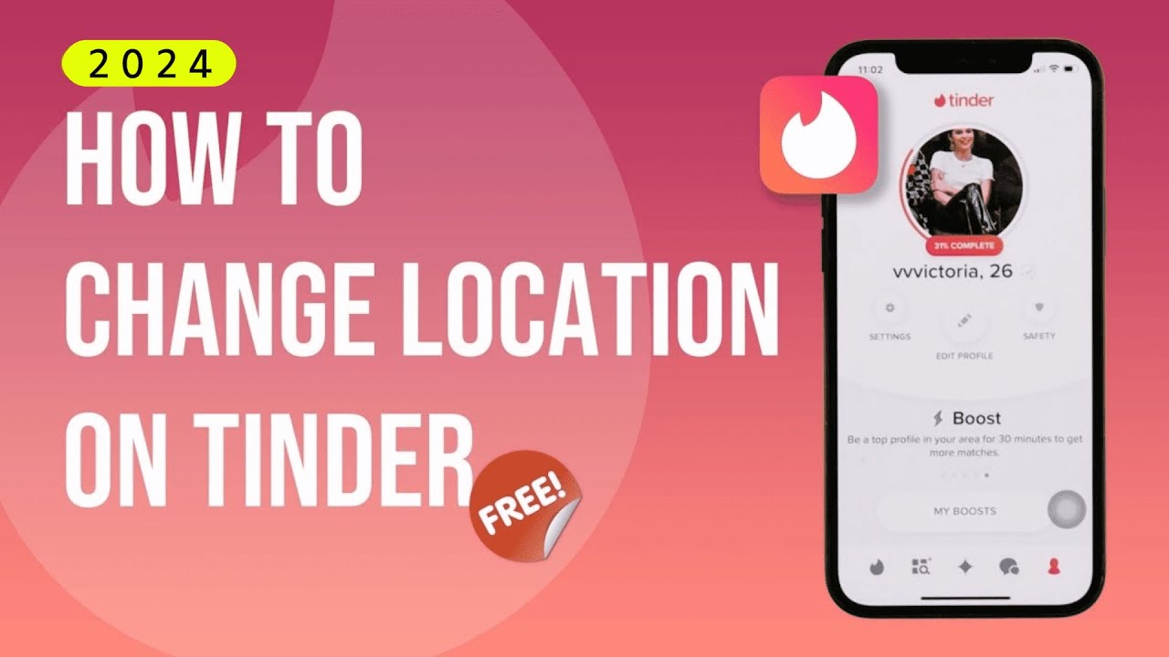 GPS giả 1 cú nhấp chuột cho Tinder trên iOS/Android