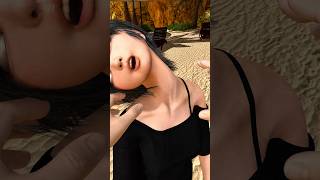 舌が別の生物だった彼女 #shorts #funny #vr