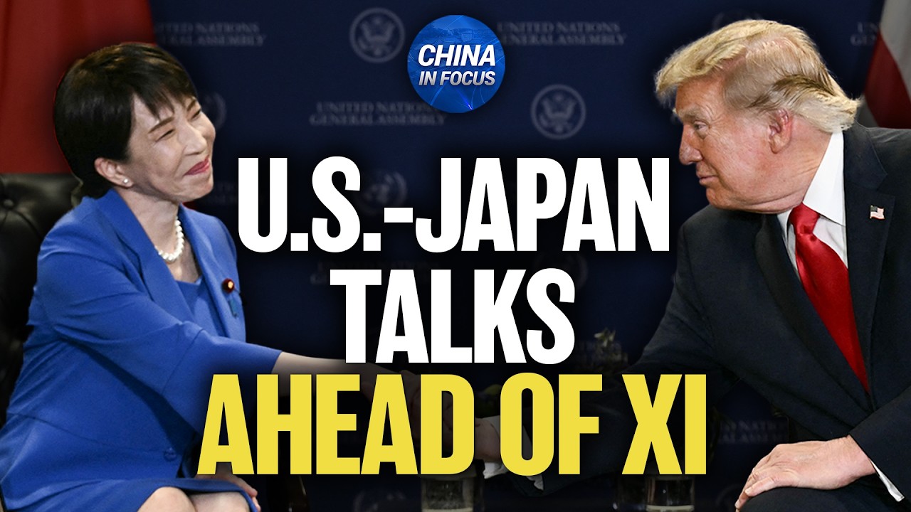 Trump Meets Japan Prime Minister Ahead of Summit With Xi | China in Focus