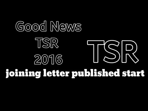 TSR 2016 Big update || TSR 2016 joining Publish Good News 🗞️