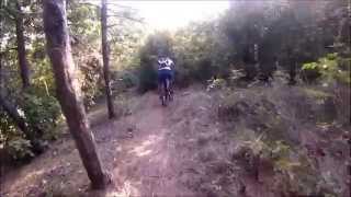 preview picture of video 'Pietroasele (Buzau) - Mini traseu bicicleta'
