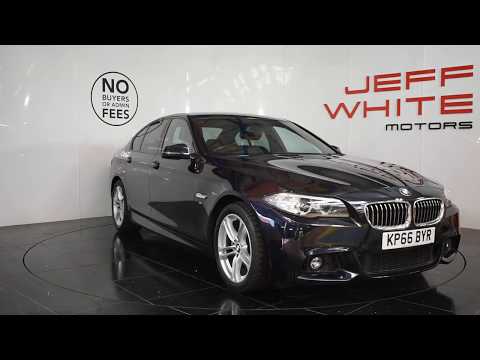 2016 BMW 5 520d [190] M Sport 4dr