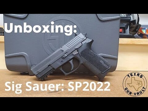 Unboxing: Sig Sauer SP2022 - The pistol that almost sent Sig's CEO to prison