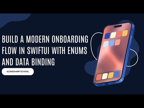 Build a Modern Onboarding Flow in SwiftUI with Enums and Data Binding 🔥