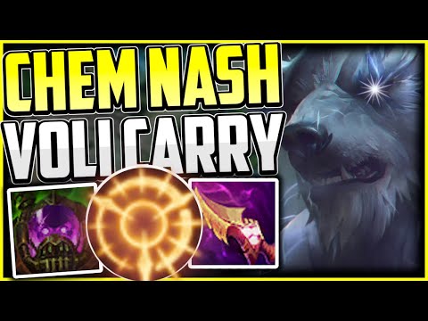 AP ON HIT CHEM NASHOR VOLIBEAR BUILD STOMPS HARD! | Volibear Guide Season 11 - League of Legends