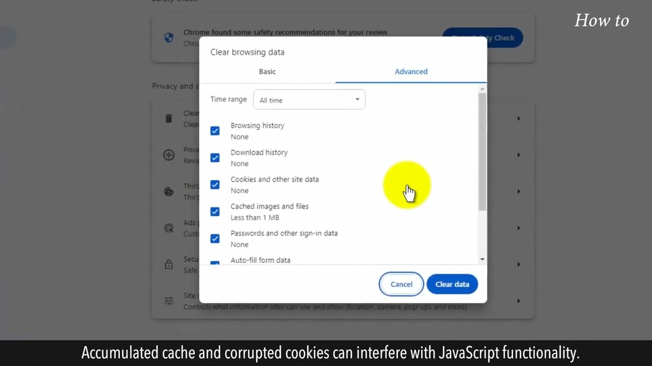 How to Fix a Javascript Error in Windows 10