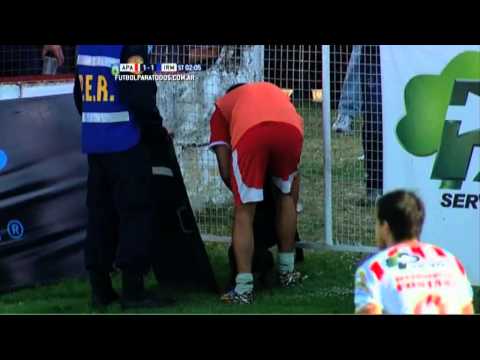 Metió el perro. Atl. Paraná 1 - Independiente (RM) 1. Fecha 17. B Nacional 2015. FPT.