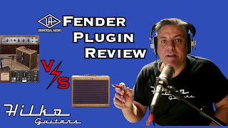 Video thumbnail for Universal Audio Fender '55 Tweed Deluxe Plugin Review  An Unfair Comparison  Digital amp VS Real 5E3 by Hilko Guitars