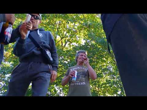 @pakosnake #homeless new actors Sławek Krzysiu Tomek and Andrzej blowing into a breathalyzer