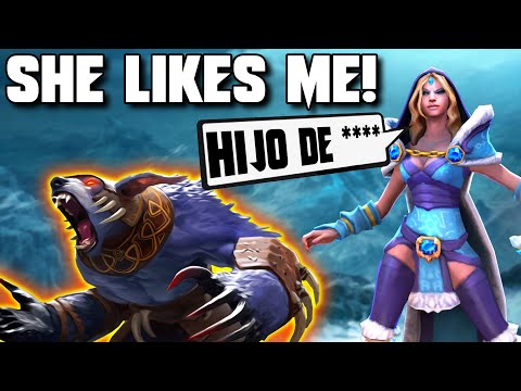 This Crystal Maiden has some unresloved issues with me! - Dota 2 - Grubby