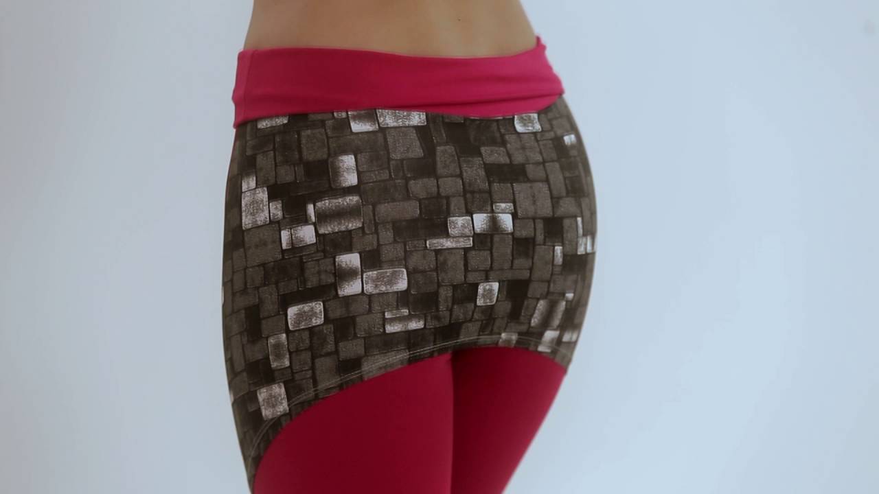 Calça Legging com Tapa Bumbum L25- Compra Facil Lingerie
