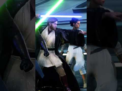 Dark side or Light side 😳#starwars #battlefront2 #bf2