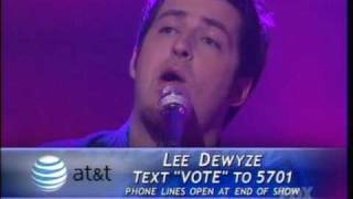 Lee DeWyze - Fireflies - HQ - Top 16