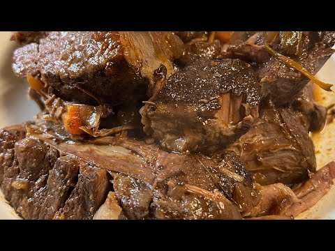 Recipe: crockpot red wine braised pot roast