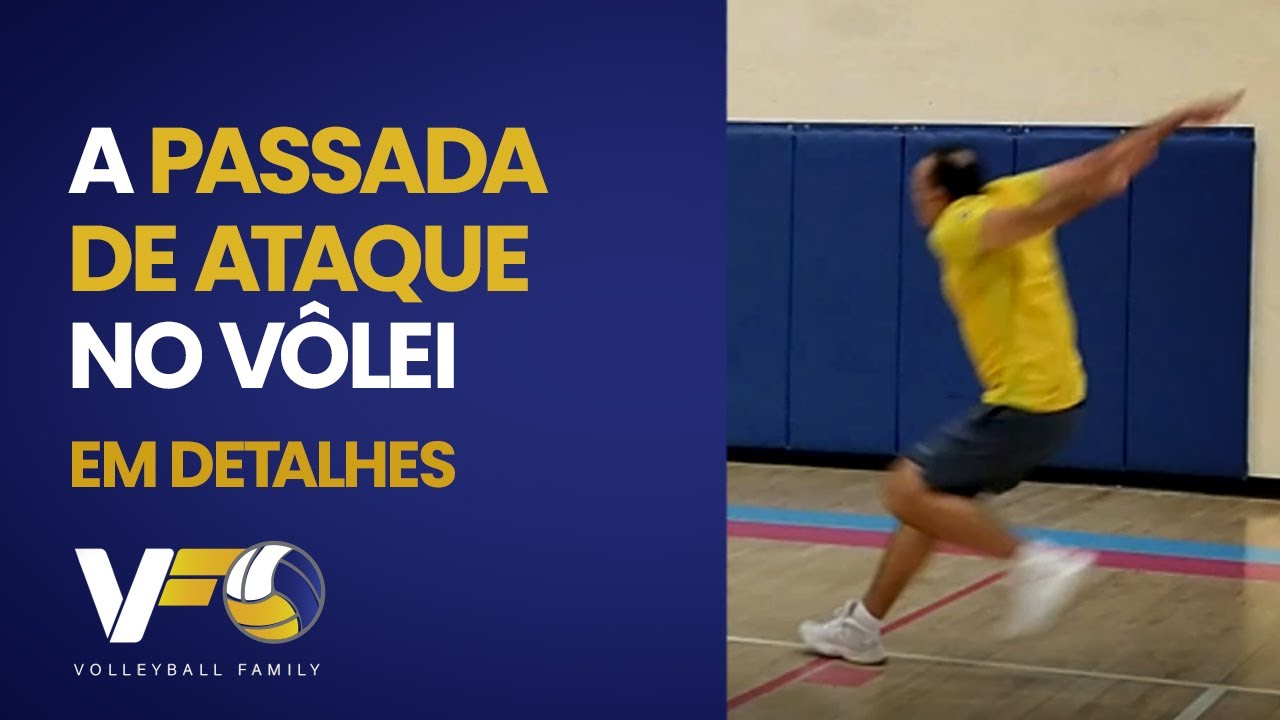 Como fazer a passada de ataque no volei
