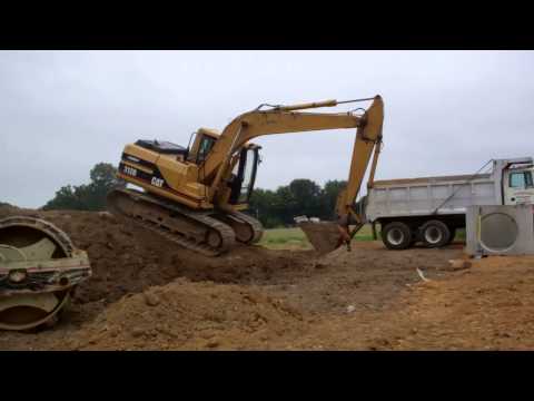 Site Preparation on the new Taco Bell in Scottsville