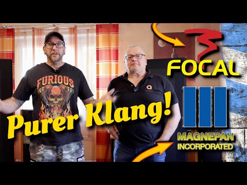 🔊 HiFi im SOUNDCHECK - Lautsprecher von MAGNEPAN und FOCAL #interview
