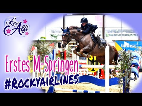 Lia & Alfi - mein erstes M-Springen -Turnier Gehrde