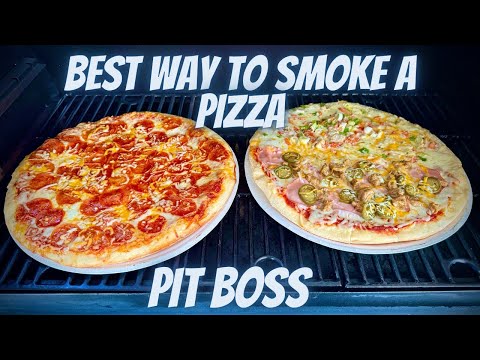 Pit boss pro series -  smoke pizza on pellet grill
