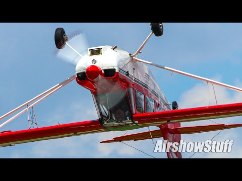 Low Level Super Decathlon Aerobatics - Greg Koontz - Black Flag 2020