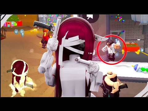 MM2 MOBILE *AIRSHOTS* MONTAGE + *BEATING TEAMERS*