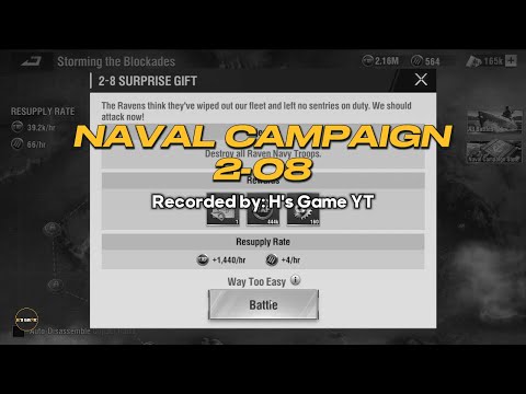 Naval Campaign 2-8 | Warpath v11.0