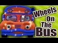 Wheels On The Bus Go Round And Round Orange Bus Nursery Rhymes For Children