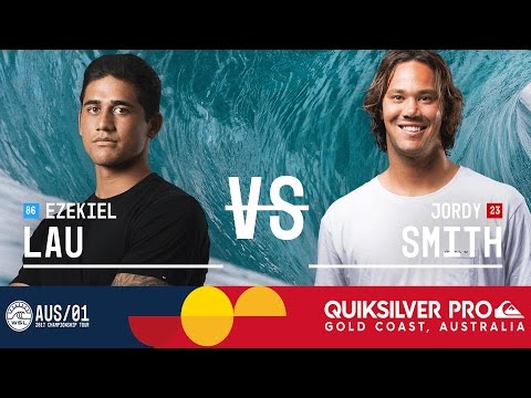 Jordy Smith vs. Ezekiel Lau - Quiksilver Pro Gold Coast 2017 Round Three, Heat 7