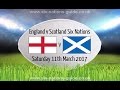 ENGLAND VS SCOTLAND - Rugby 6 Nations 2017