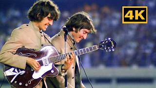 (4K) The Beatles Live At Shea Stadium 1965