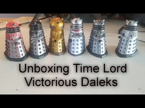 Time Lord Victorious Daleks Unboxing