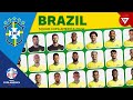 🇧🇷 BRAZIL SQUAD COPA AMERICA 2024 - BRAZIL 26 MAN PLAYERS SQUAD DEPTH 2024