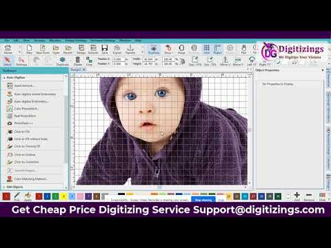 Convert Image To Embroidery File Free | Convert Photo Into Embroidery Machine File | Digitizings.com