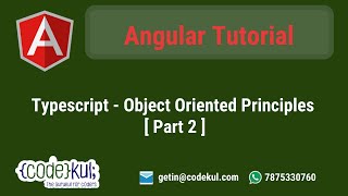 Download the video "Typescript - Object Oriented Principles [ Part 2 ]"