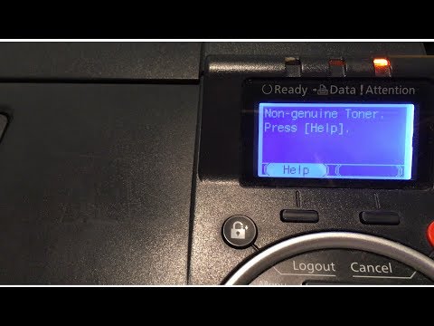Solved: 'Non-genuine Toner' Error - Kyocera Ecosys