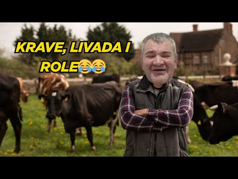 Role čuva KRAVE dok čeka građevinski materijal - SMIJEH DO SUZA!😂